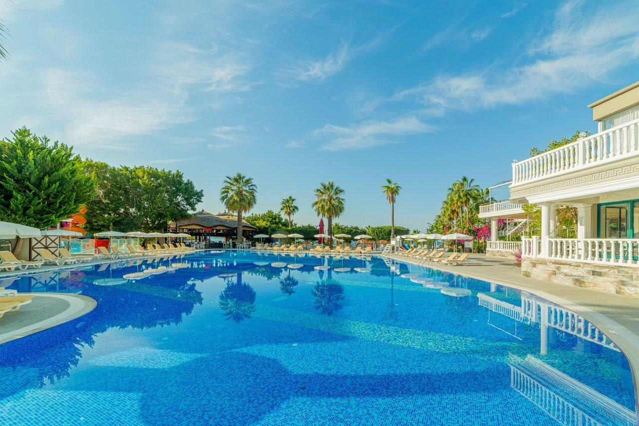 Hotel Justiniano Club Alanya Okurcalar Exterior foto